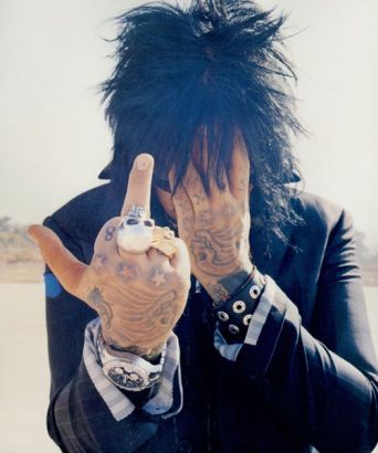 Nikki Sixx Skull And Star Tattoo